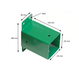 Schaukelverbinder Holzverbinder Schaukel - Wandverbinder 90x90 grün - GHL 2 Grindi - 3