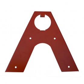 Schaukelverbinder Holzverbinder Schaukel - Rundholz  rot - GHL 4 Grindi - 1