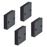 Schienenverbinder für Premium Gerätehalter Set Goliat SGL Velano - 1