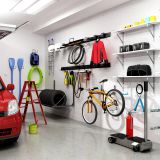 Gerätehalter für Set Goliat, Werkzeughalter, Garagen haken SGH4 - 220x75 Velano - 4