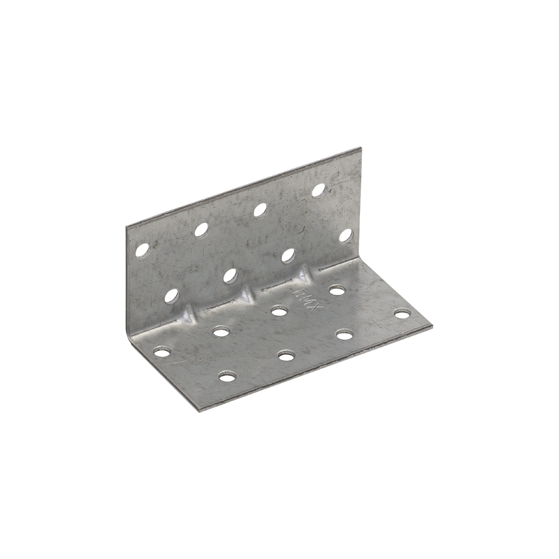 Winkelverbinder Holzverbinder Lochplattenwinkel mit Sicke - KMP Großpack DMX - 5