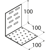Winkelverbinder Holzverbinder Verstellwinkel - KMR links Großpack DMX - 6