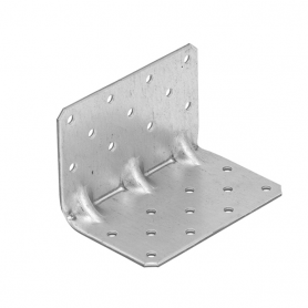 Winkelverbinder mit Sicke 65x65x100x2,5 mm -KPK 4 Großpack DMX - 1