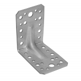 Holzverbinder Schwerlast-Winkelverbinder mit Sicke - KPL Großpack 20 Stk. DMX - 1