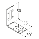 Winkelverbinder Holzverbinder Verstellwinkel - KRD Großpack DMX - 2