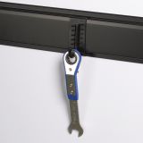 Gerätehalter für Set Goliat, Werkzeughalter, Garagen haken SGH10 - 58x38 Velano - 4