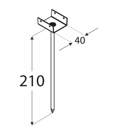 First- und Gratlattenhalter - PD Großpack DMX - 2