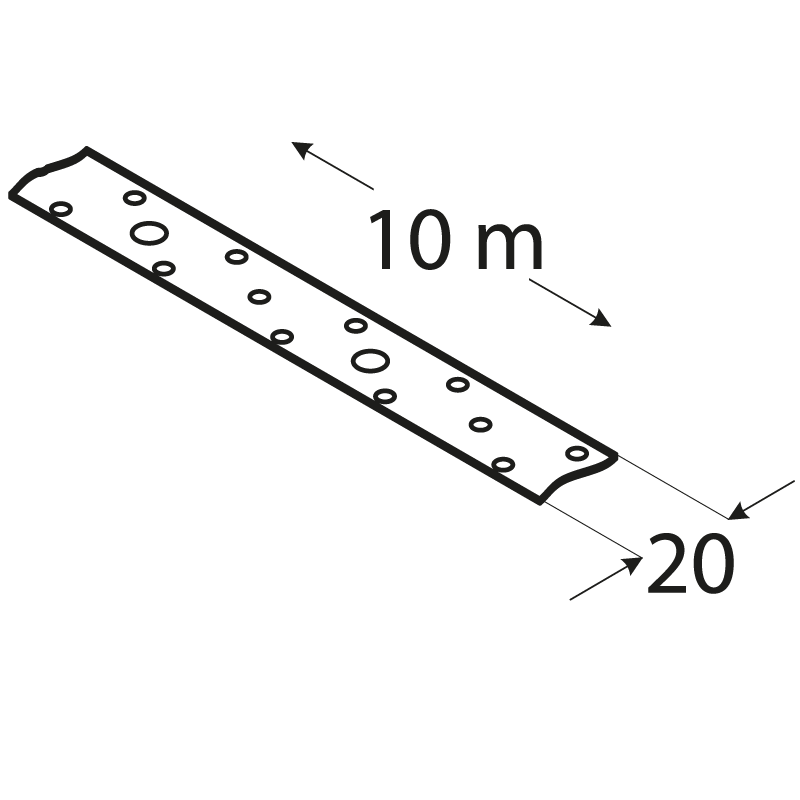 TM 9 - LOCHBAND MONTAGEBAND 20MM DMX - 2
