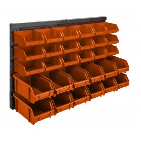 Stapelboxen Werkzeugwand Lagersystem Box 30 tlg. SET - PGP 1 Velano - 1