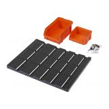 Stapelboxen Werkzeugwand Lagersystem Box 30 tlg. SET - PGP 1 Velano - 6