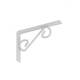 Regalhalter, Regalkonsole Dekorative - Ornamental Stahl - WOP Velano - 1