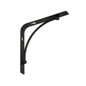 Regalhalter, Regalkonsole Dekorative - Stahl - BOW Velano - 1