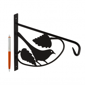 Blumenhalter, Wandblumenhalter, Blumentopfhalter - UK 3 Vogel 210x250 Velano - 4