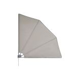 Terasse Markise Windschutz Seitenwand 140x140 - Bora, grau Grindi - 1