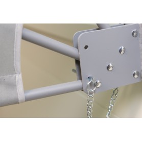 Terasse Markise Windschutz Seitenwand 140x140 - Bora, grau Grindi - 4