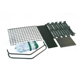 Foliengewächshaus Treibhaus Pflanzenhaus mit Regal - 70x50x158 Grindi - 11