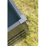 Metall-Gartenbox Kissenbox Auflagenbox 400l - 130x61x62 - Orto Grindi - 5