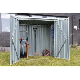 Metall-Gartenschrank 86x147x134 - Semi Grindi - 5