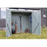 Metall-Gartenschrank 86x147x134 - Semi Grindi - 5