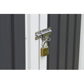 Metall-Gartenschrank 86x147x134 - Semi Grindi - 6