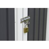 Metall-Gartenschrank 86x147x134 - Semi Grindi - 6