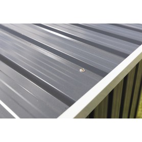 Metall-Gartenschrank 86x147x134 - Semi Grindi - 7