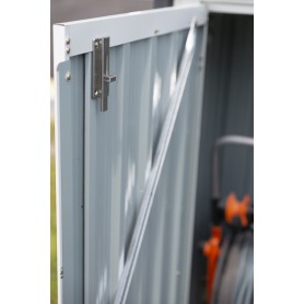 Metall-Gartenschrank 86x147x134 - Semi Grindi - 8