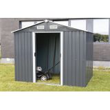 Gerätehaus Geräteschuppen Gartenhaus aus Metall - Fiori III 174x236x190 Grindi - 3