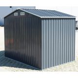 Gerätehaus Geräteschuppen Gartenhaus aus Metall - Fiori III 174x236x190 Grindi - 4