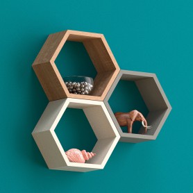 Wand-Regal-Set, Modulfächer, Regalsysteme - FHS 300 Velano - 1