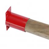 Schaukelverbinder Holzverbinder Schaukel - Wandverbinder Ø100 rot - GHSO Grindi - 2