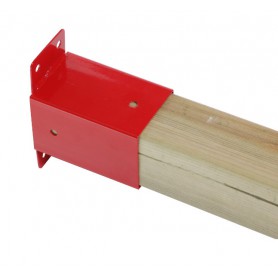 Schaukelverbinder Holzverbinder Schaukel - Wandverbinder 90x90 rot - GHSK Grindi - 2
