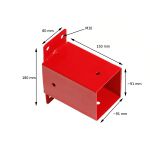 Schaukelverbinder Holzverbinder Schaukel - Wandverbinder 90x90 rot - GHSK Grindi - 3