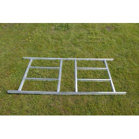 Fiori III Gartenhäuschen Bodenrahmen Grindi - 3