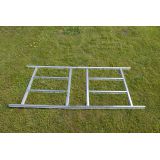 Fiori III Gartenhäuschen Bodenrahmen Grindi - 3