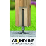 Stützenfuß Pfostenträger höhenverstelbar Gewinde - PR GRUNDLINE - 7