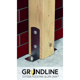 Stützenfuß Pfostenträger Pfostenanker - Feuerverzinkt - PSC GRUNDLINE - 14