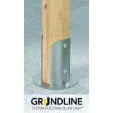 Stützenfuß Pfostenträger Pfostenanker - Feuerverzinkt - PSPOD GRUNDLINE - 14