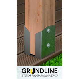 Stützenfuß Pfostenträger Pfostenanker - Feuerverzinkt - PSPW GRUNDLINE - 24