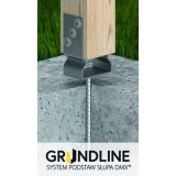 Stützenfuß Pfostenträger Pfostenanker Feuerverzinkt - PSZ GRUNDLINE - 14