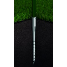 Einschraub Bodenhülsen Pfostenträger Stützenfuß - Feuerverzinkt - PWG GRUNDLINE - 7