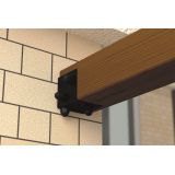 Pergola Bodenelement - schwarz - GPPS DMX - 3 Pergola Bodenelement - schwarz - GPPS DMX - 3