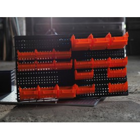 Stapelboxen Werkzeugwand Lagersystem Box 30 tlg. SET - PGP 1 Velano - 2