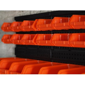 Stapelboxen Werkzeugwand Lagersystem Box 30 tlg. SET - PGP 1 Velano - 4