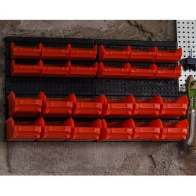Stapelboxen Werkzeugwand Lagersystem Box 30 tlg. SET - PGP 1 Velano - 5