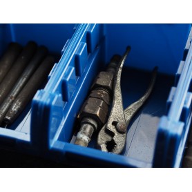 Stapelboxen Werkzeugwand Lagersystem Box 8 tlg. SET - PGP 2 Velano - 2