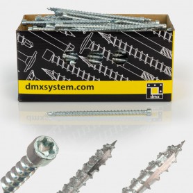 Konstruktionsschrauben Holzbauschrauben Zylinderkopf TORX Vollgewinde 6mm - CPW - 100 Stck DMX - 2