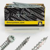 Konstruktionsschrauben Holzbauschrauben Zylinderkopf TORX Vollgewinde 6mm - CPW - 100 Stck DMX - 2