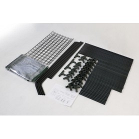 Foliengewächshaus Treibhaus Pflanzenhaus mit Regal - 143x73x195 Transparent Grindi - 12