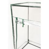 Tomaten Foliengewächshaus Treibhaus Pflanzenhaus - 100x50x100 - Transparent Grindi - 4